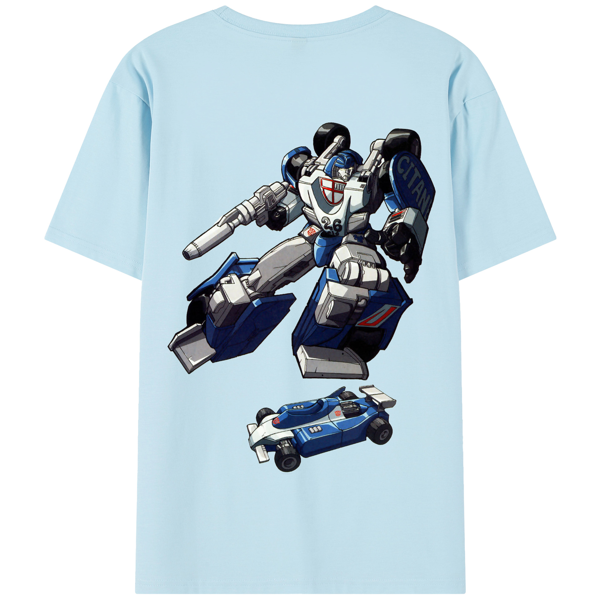 （画像用）  綿100％半袖Tシャツ（背面プリント）